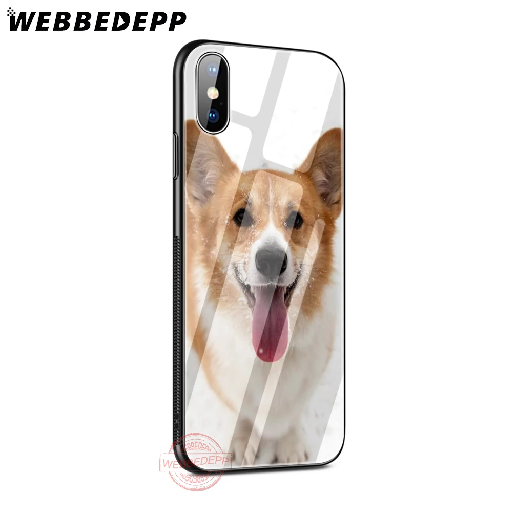 WEBBEDEPP чехол для телефона из закаленного стекла Apple iPhone XS Max XR X 8 7 6S Plus 5S SE | Мобильные