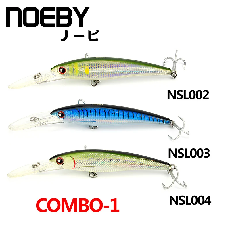 Рыболовная приманка NOEBY троллинг 160 мм/60 г 0 8 м плавающая Большая Морская супер