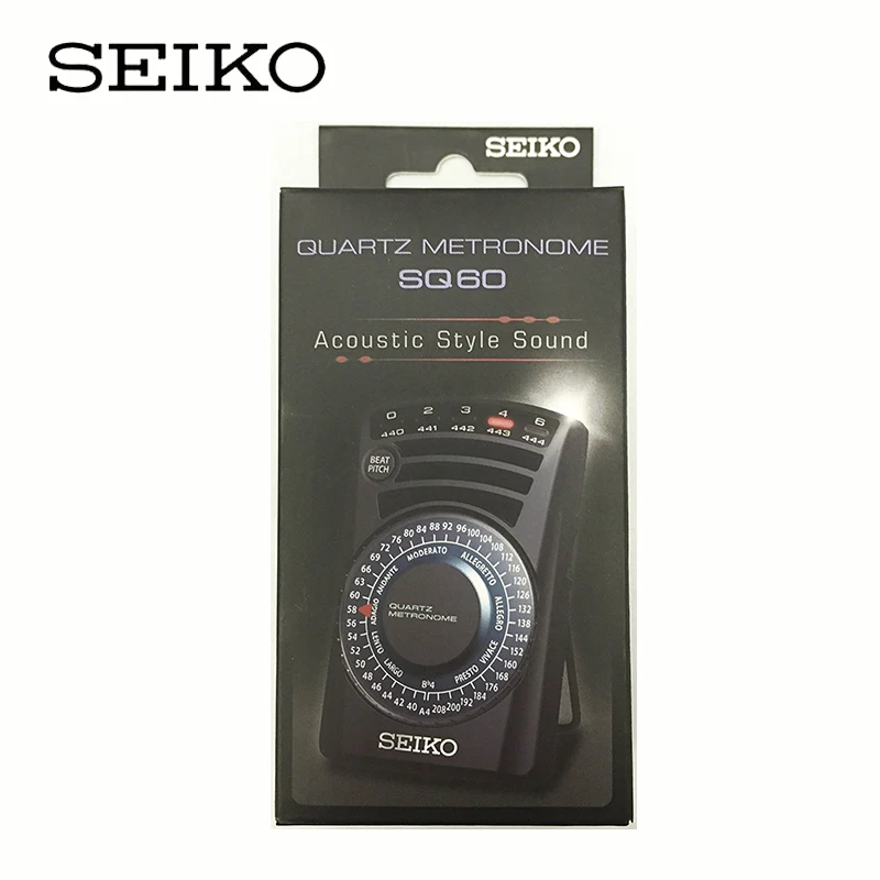 SEIKO Япония SQ60 кварцевые мульти Tempo метроном гитары/пианино/Метроном для скрипки