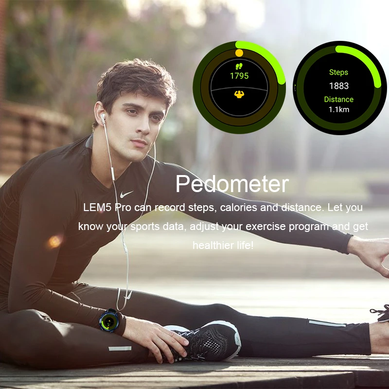 LEM5 Pro Смарт-часы телефон Android 5,1 2 ГБ+ 16 Гб Поддержка sim-карты gps Wi-Fi наручные Смарт-часы для мужчин и женщин