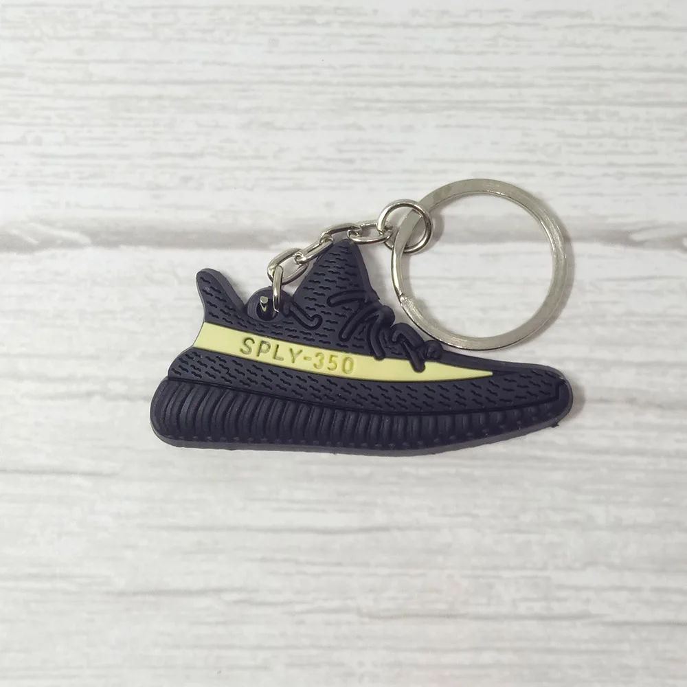 Z6 Мини Силиконовый BOOST 350 V2 брелок в форме обуви сумка Шарм для женщин мужчин детей брелок для ключей Подарочный SPLY-350 шикарный брелок в виде кроссовка - Цвет: Z6