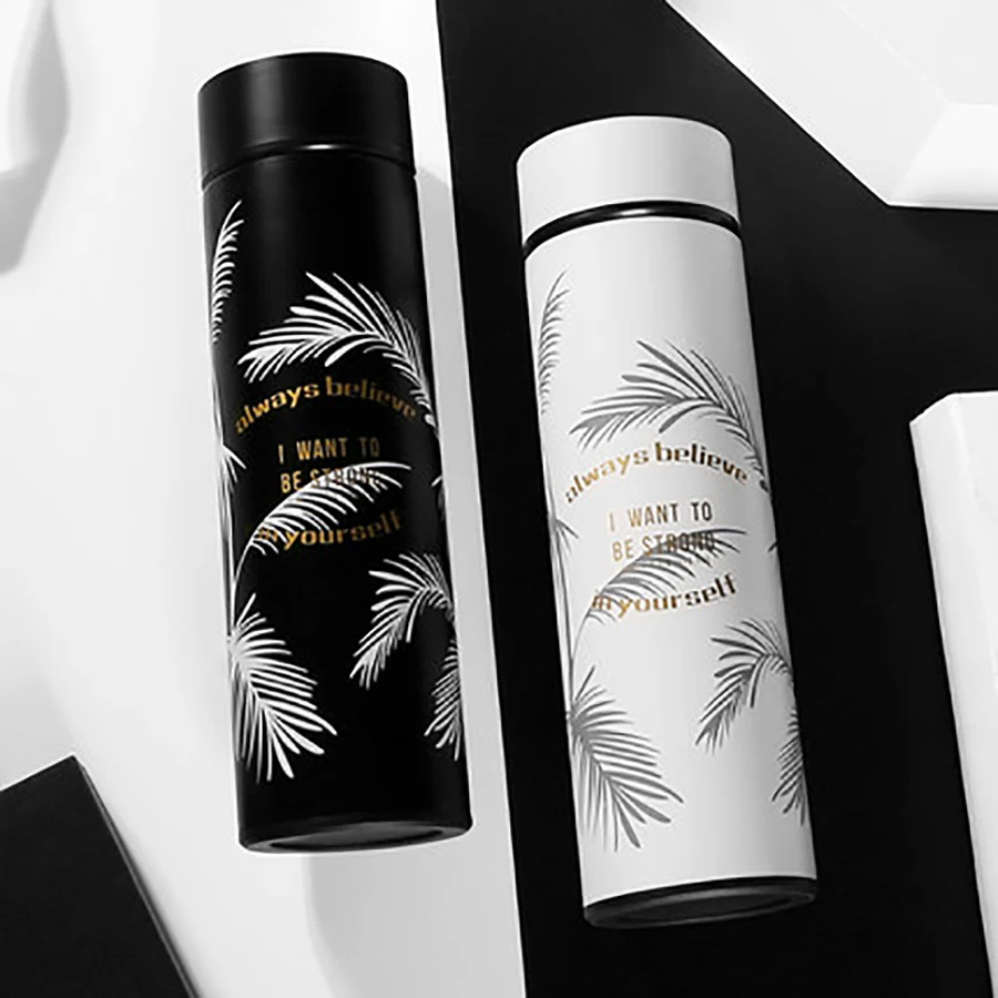 Симпатичный термос Вакуумная бутылка чашка кружка для кофе из нержавеющей стали