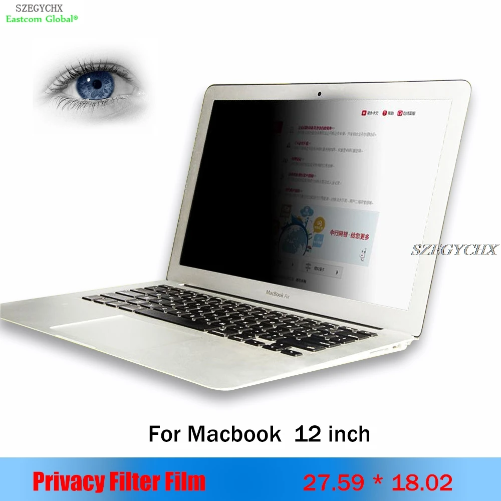 Антибликовая Защитная пленка для apple Macbook 12 дюймов 27 59 см * 18 02 см|protect screen|laptop screen