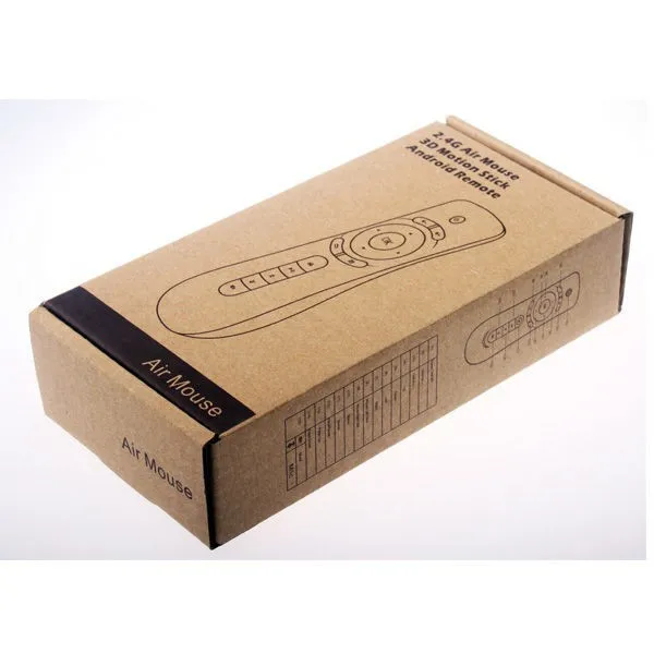 Пульт-аэромышь с гироскопом Mini Fly T2 2 4 ГГц беспроводная клавиатура мышь для