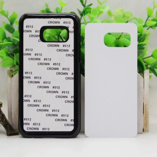 Сублимационный 2D чехол для samsung A3 2017 пустой пластиковый с металлической