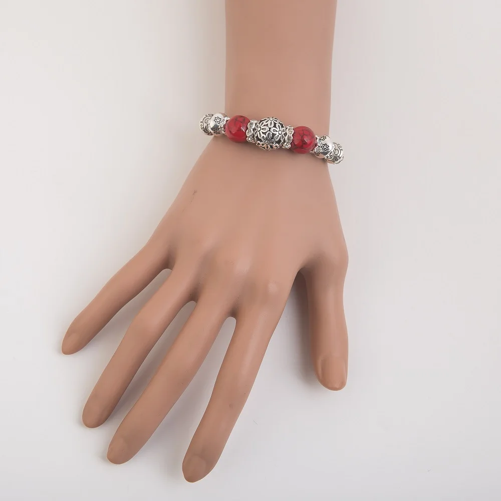 Зазор металлические резные бусины карамельного цвета подвеска сердце персик