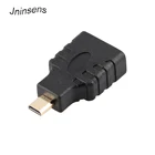 Jninsens Новый Micro HDMI папа к HDMI Женский Тип D мужской золотой удлинитель адаптер FM конвертер Соединительный кабель для HD ТВ камеры