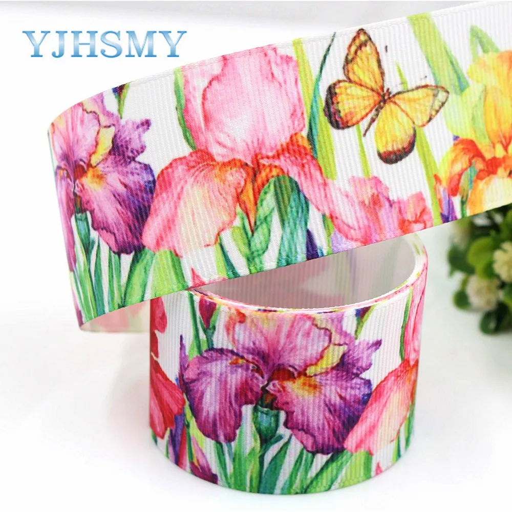 YJHSMY C 18317 33 10 ярдов 38 мм мультфильм печатных grosgrain ленты DIY ручной работы аксессуары