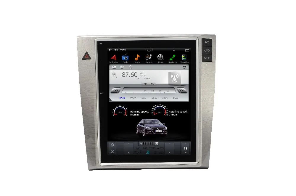 10,4 ''вертикальный экран Tesla стиль Android 7,1 автомобильный DVD gps плеер для Volkswagen VW Magotan passat CC 2012 2013