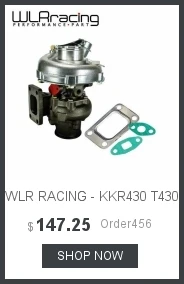 WLR RACING-Универсальный 4 шт./лот полиуретановый выхлоп/Глушитель вешалка удлиненный синий или красный WLR8950