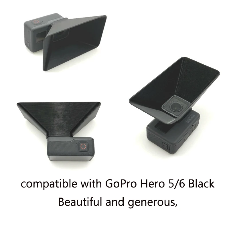 ORBMART Camera Lens Sun Hood Cover SunShade Cap For Gopro Hero 5 6 Black | Электроника