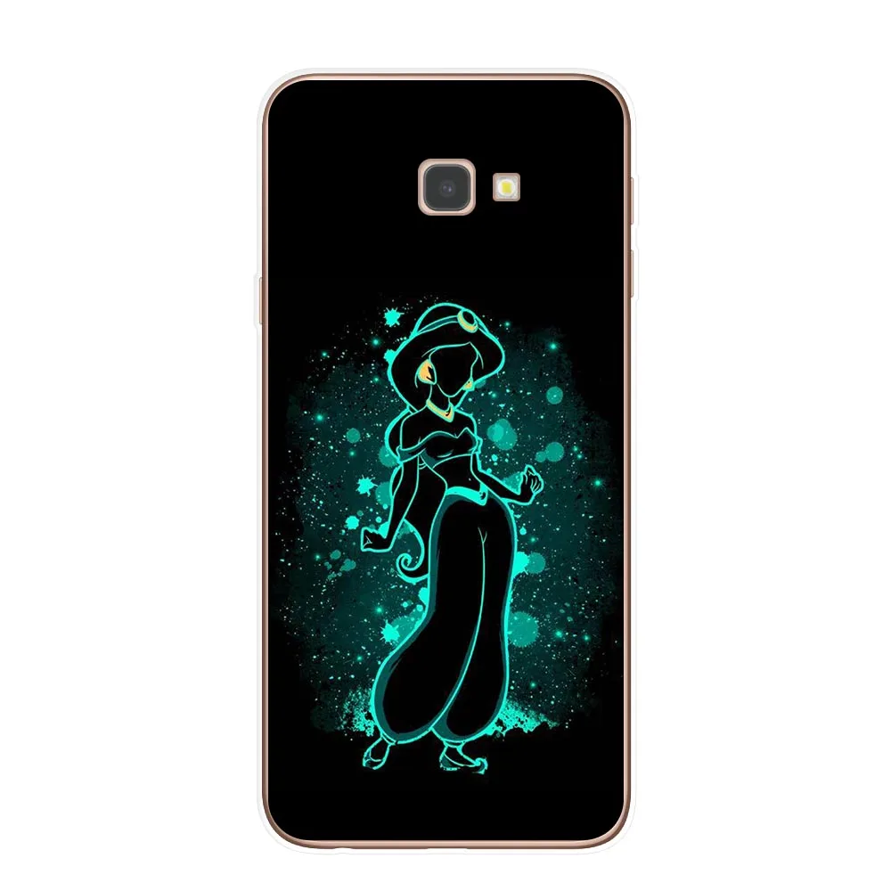 T6582 Милый чехол Белоснежка Алиса Русалочка Ститч Бэмби для samsung J3 J5 J7 J4 J6 Plus Note 8 9 10 Pro - Цвет: T6582