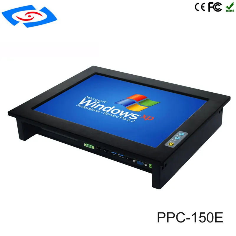 

High Quality 15" Embedded Mini Fanless Industrial Panel PC With RAM 2G/4G/8G/16G/32G SSD 32G/64G/128G/256G All In One Tablet PC