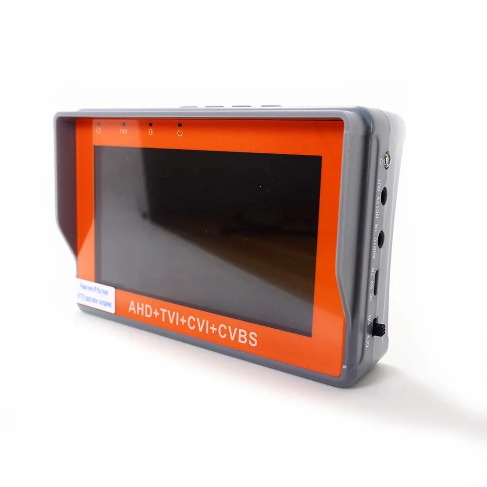 4 3 &quotLCD сенсорный экран Многофункциональный тестер монитор AHD + TVI CVBS CVI 1080P 5MP IV7W CCTV