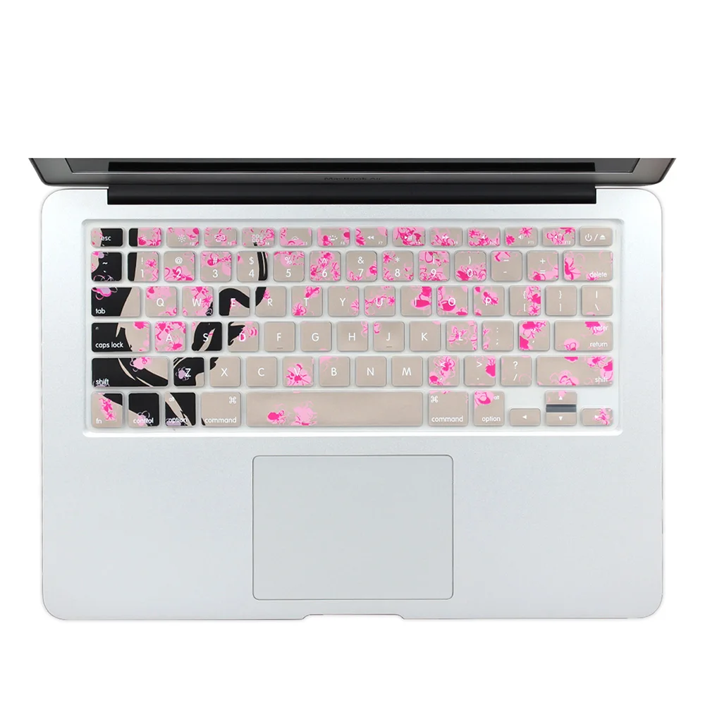 Вишневая клавиатура с узором чехол для Macbook Old Pro retina 13 15 17 дюймов Air 11 наклейки