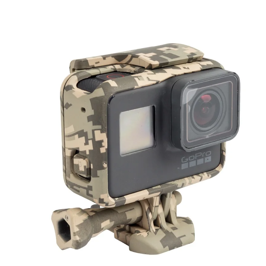 Защитный чехол с рамкой и каркасом камуфляжная сумка губчатый для GoPro Hero 56789