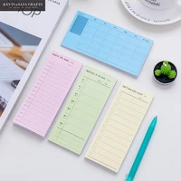 new memo pad 30 pages quality planner sticker notes office stationery paper notes stationery sticker office and school supplies