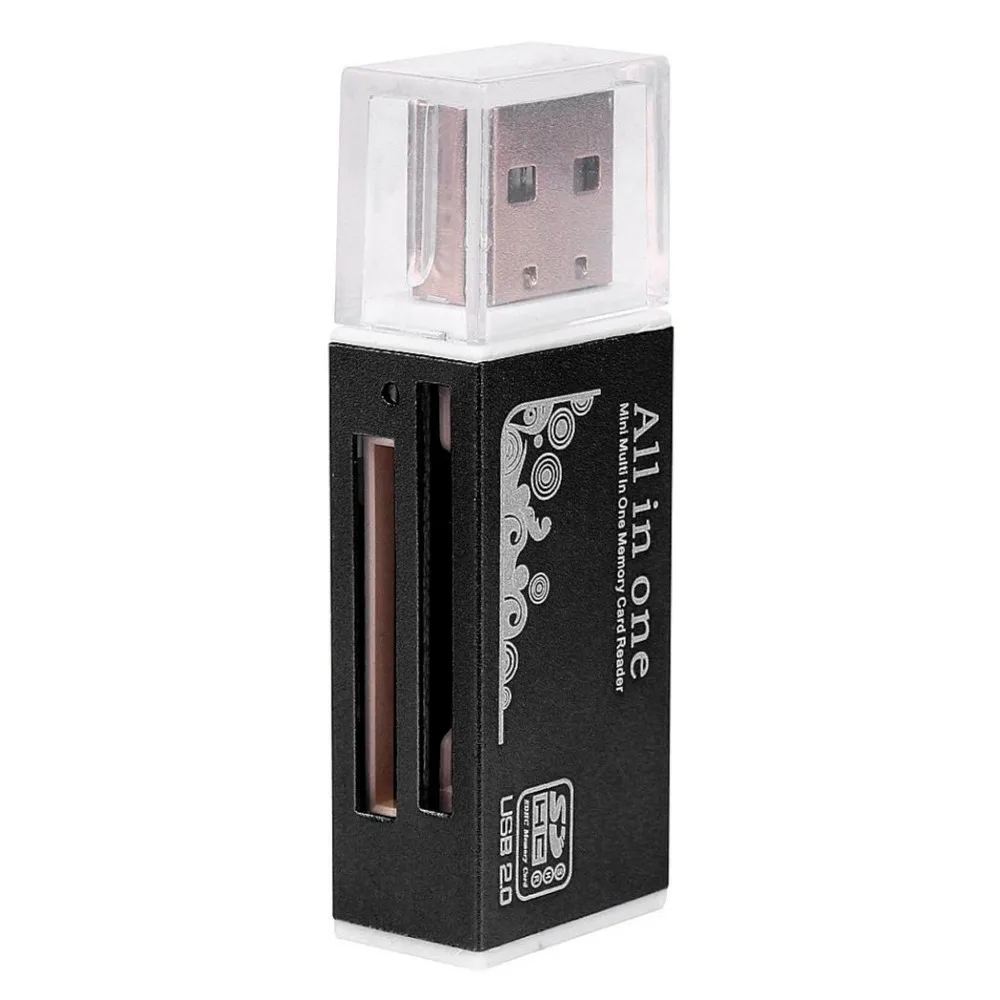 Malloom USB 2,0 все в 1 многофункциональный считыватель карт памяти для Micro SD TF M2 MMC для Windows 98SE/Me/2000/XP/Vista/7
