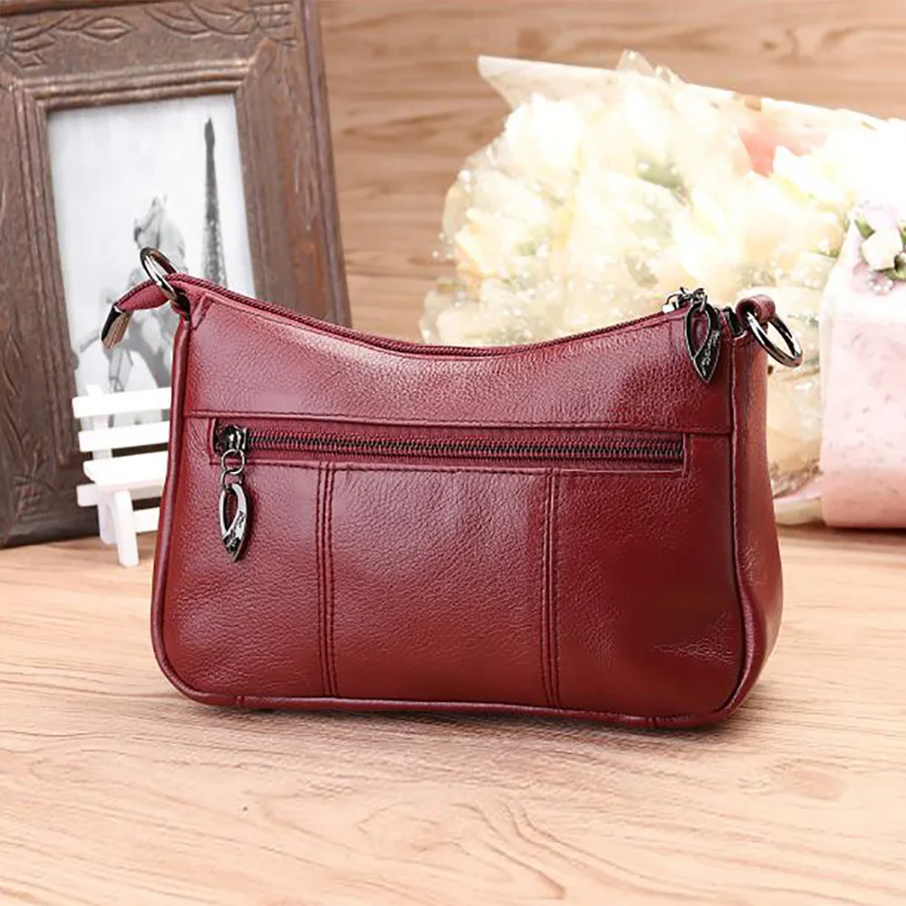 Сумка мессенджер женская из натуральной воловьей кожи саквояж на плечо для