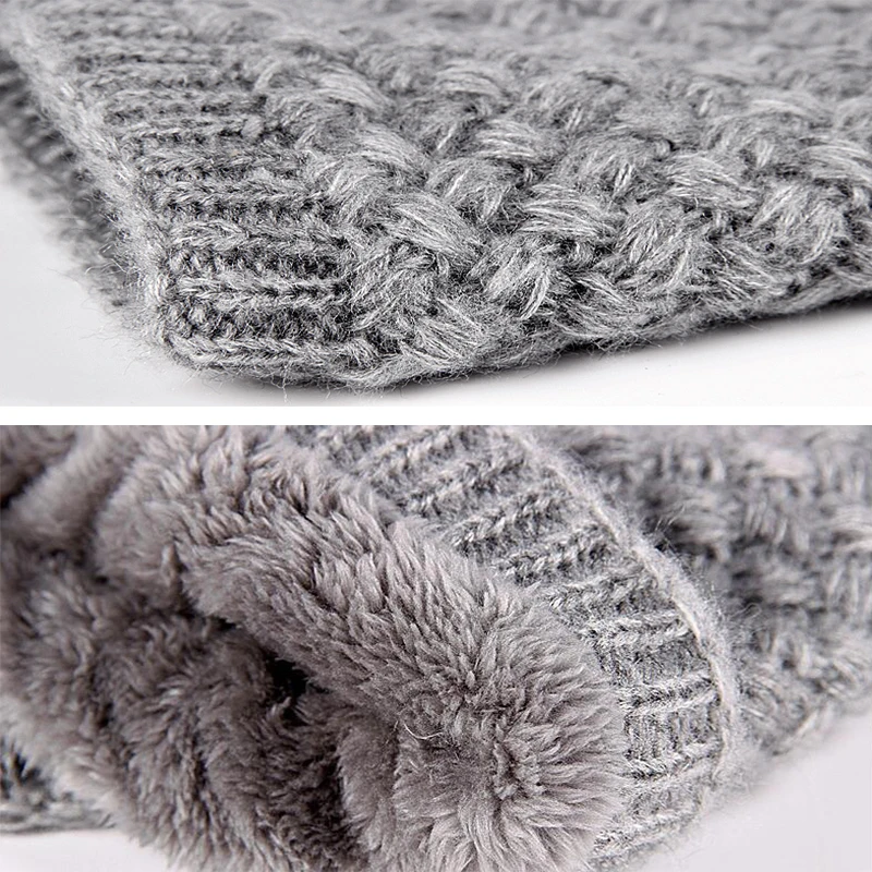 

Women Men Fashion Female Winter Warm Scarf Solid Chunky Cable Knit Wool Snood Infinity Neck Warmer Cowl Collar Circle Scarf