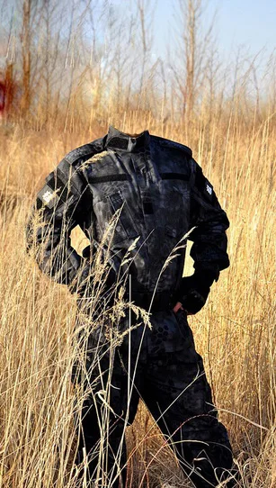 TYP USMC bmu вдохновляющее военное тактическое охотничье боевое снаряжение для страйкбола тренировочная форма наборы рубашка+ брюки A-TACS FG Мультикам камуфляж - Цвет: TYP