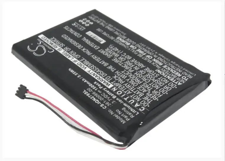 Аккумулятор Cameron Sino 1500mAh для GARMIN Dezl 760LMT 760LMT-D Nuvi 2757 2757LM 2797 2797LMT 361-00066-00 361-00066-10 gps, Naviga