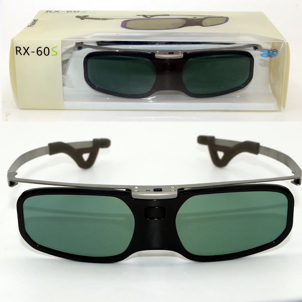 Активные перезаряжаемые 3d очки с затвором + зажим для близорукости samsung sony W807C LG 3D