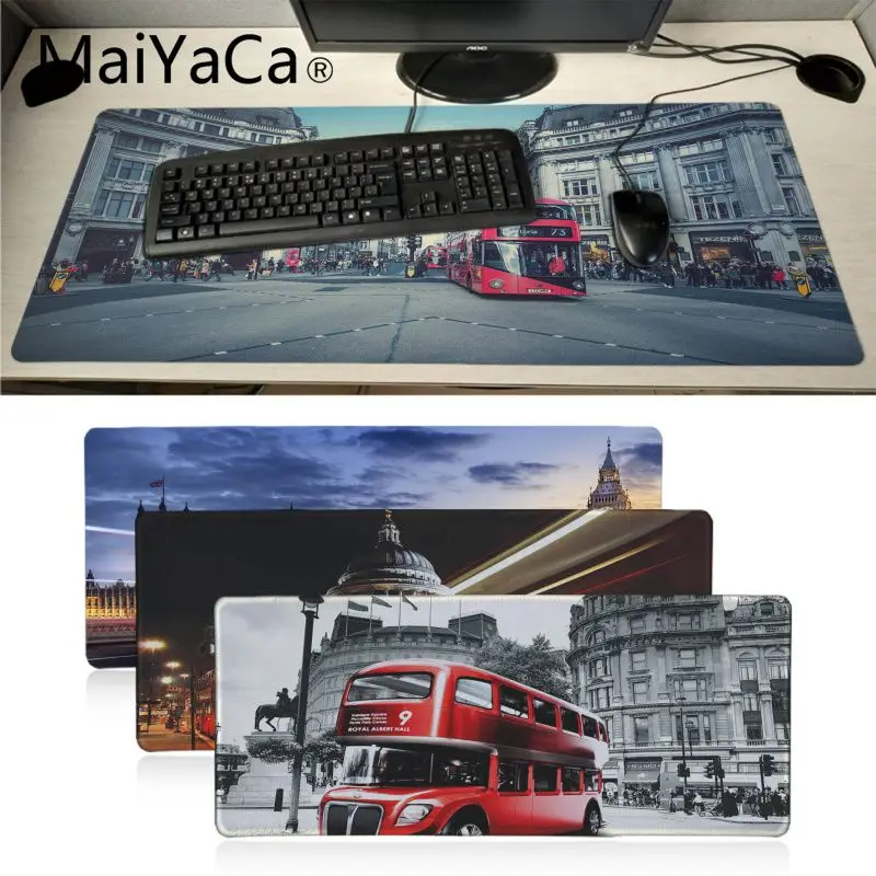 Maiyaca винтажная крутая резиновая мышь для лондонского автобуса прочная