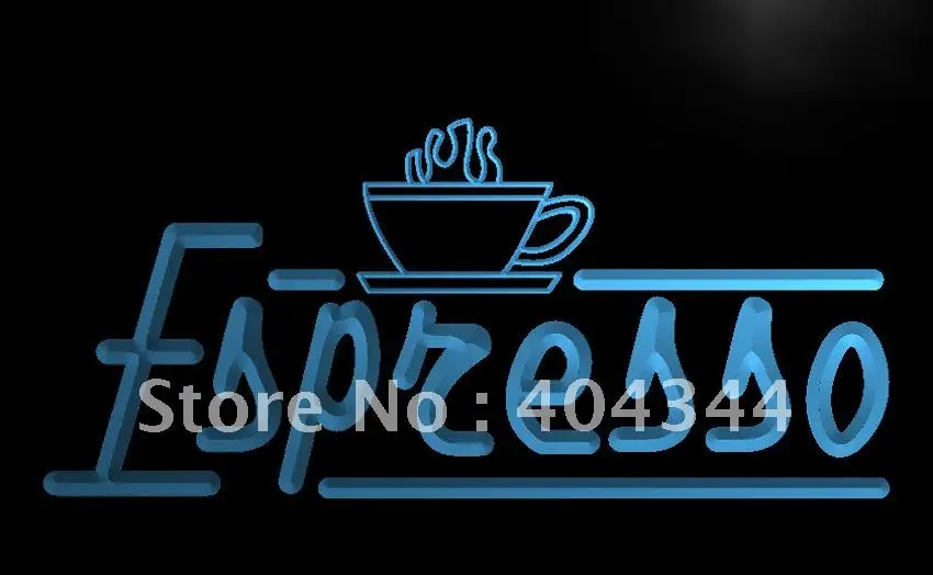 

LB075- Espresso Coffee Cafe Club LED Neon Light Sign home decor crafts