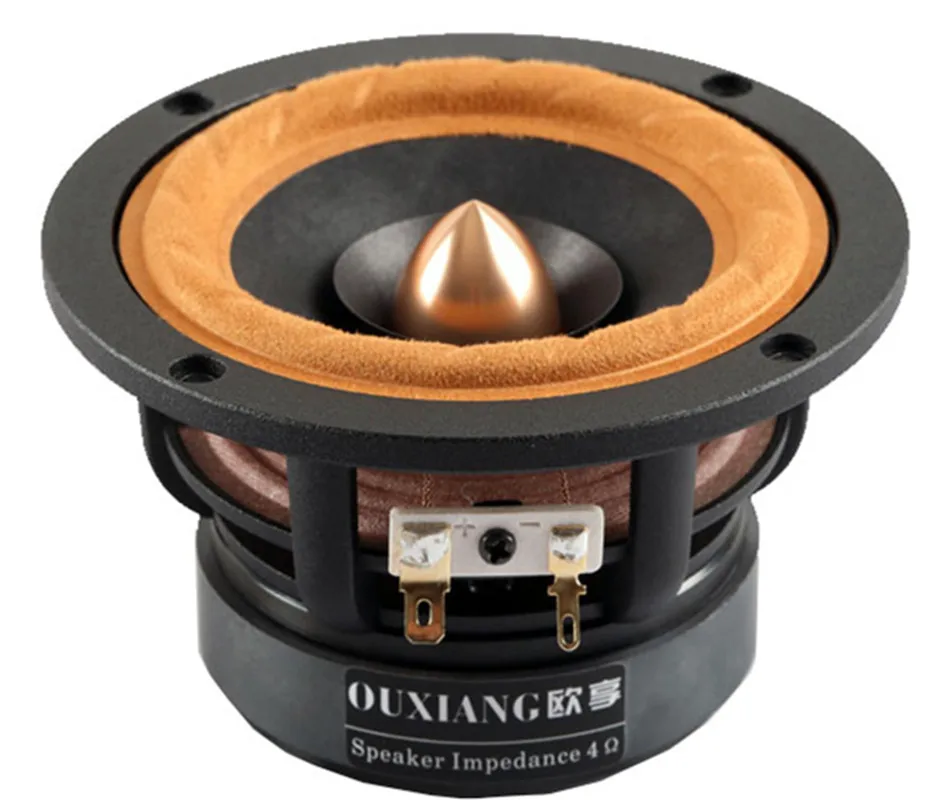 4 дюймовая алюминиевая рама Hi Fi тканевая подвесная кромка высокий школьный бас