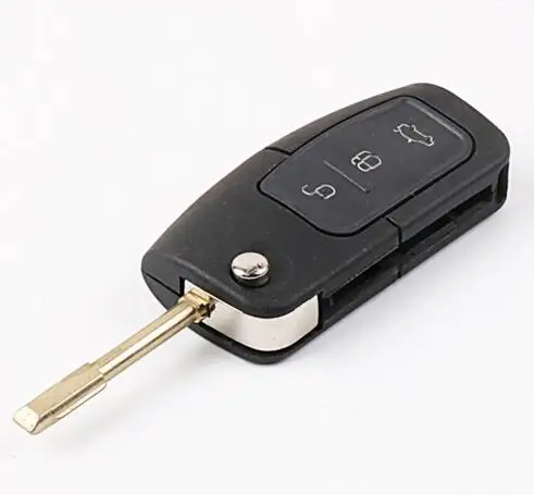 Замена FOB ключ заготовки 3 кнопки для Ford Mondeo Складная откидная оболочка | Охранная сигнализация -32493280904