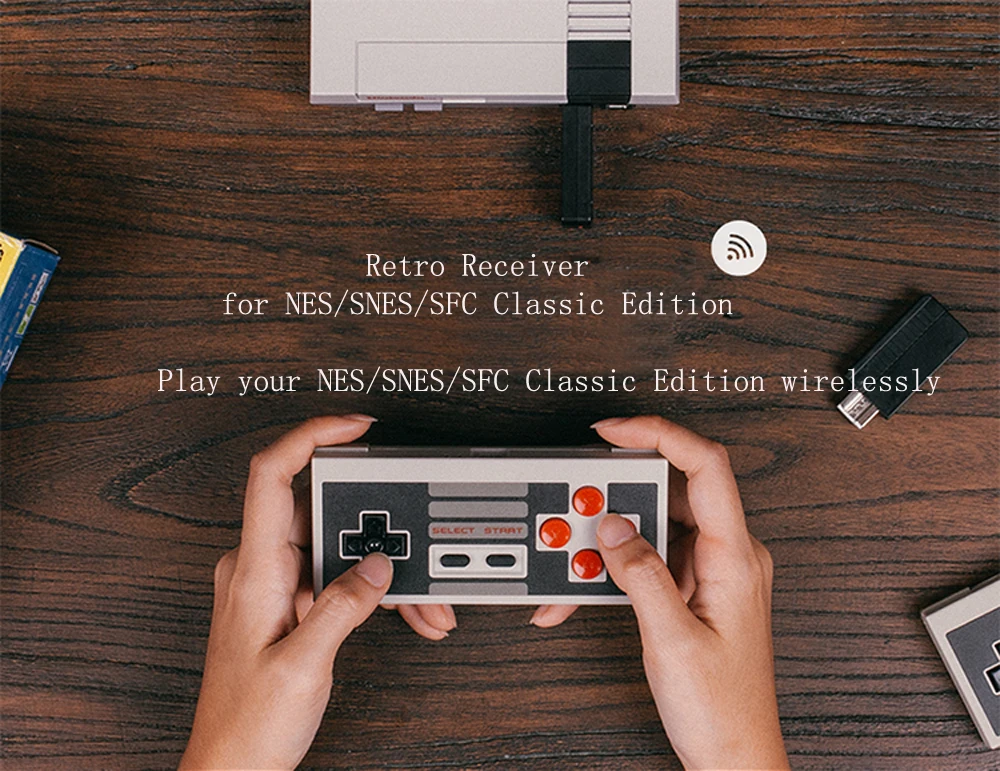 8Bitdo NES30 Classic Edition контроллер wii беспроводной набор с Bluetooth ретро приемником Мини Переключатель поддержки Joy-Cons