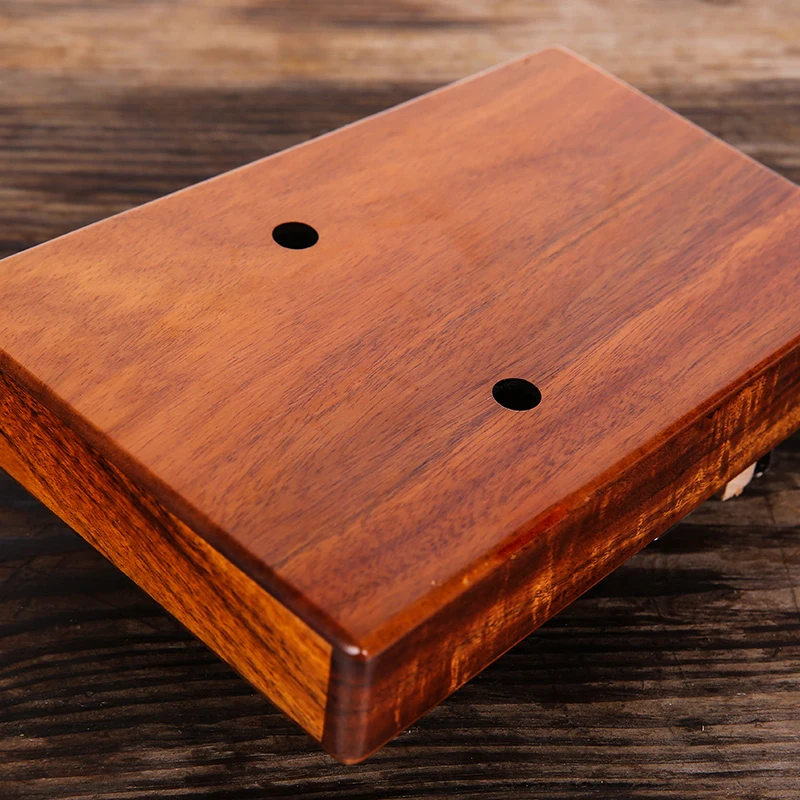 W 17 t teclas Kalimba Thumb Piano de madera alta calidad cuerpo caoba instrumento Musical con el aprendizaje libro melo|Пианино| |