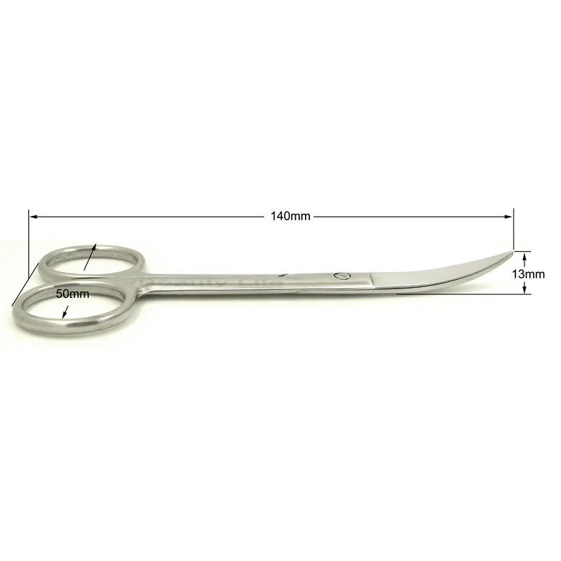 Профессиональные ножницы для макияжа KESMALL наклейки век изогнутые мини с