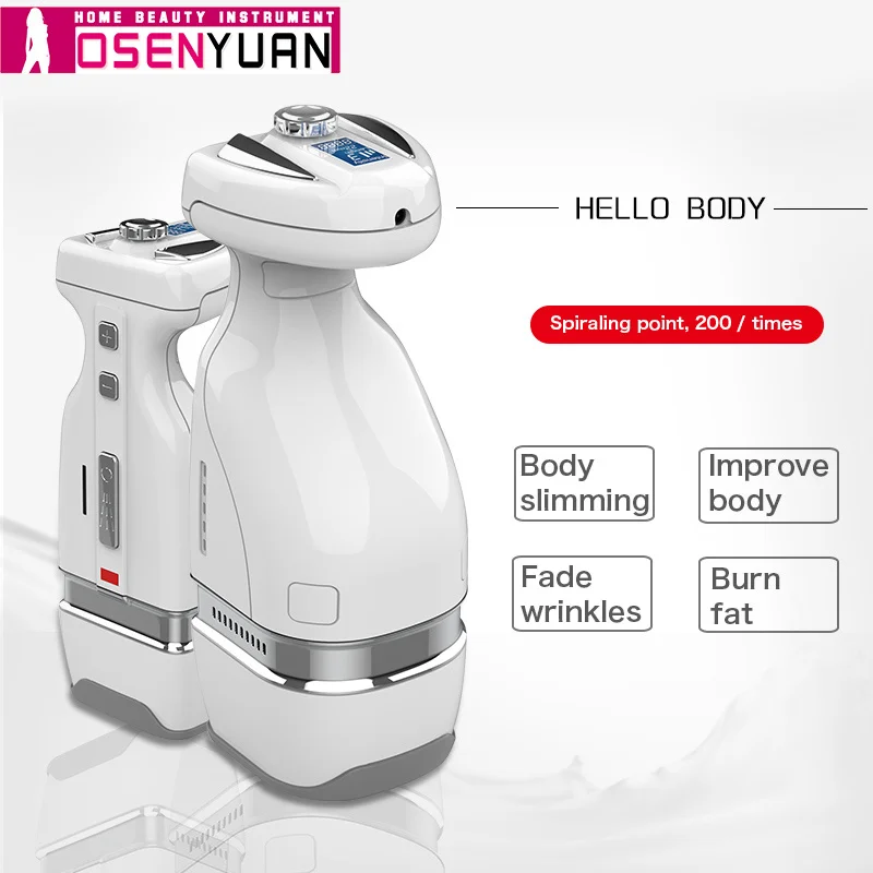 Новинка HelloBody Handy Мини HIFU устройство для похудения сфокусированное RF Устройство для удаления жира Домашнее использование машина для похудения тела