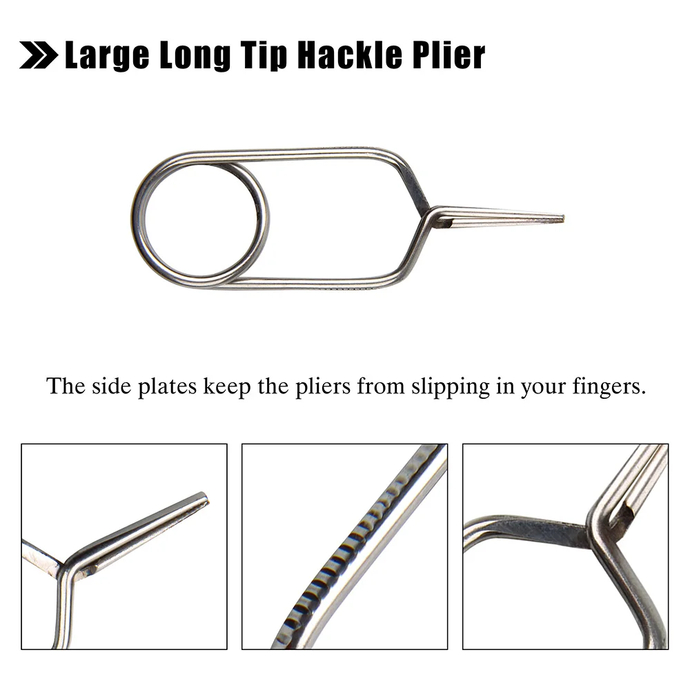 Инструмент для вязания мушек Hyaena инструмент крючков вращающийся плоскогубцы