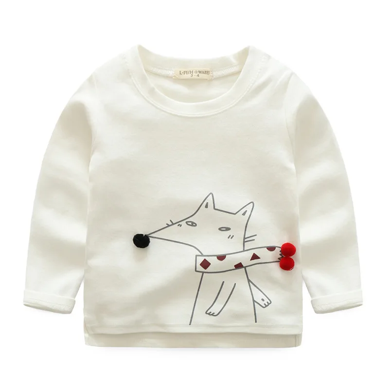 Детская Хлопковая футболка с длинным рукавом на весну | одежда и обувь