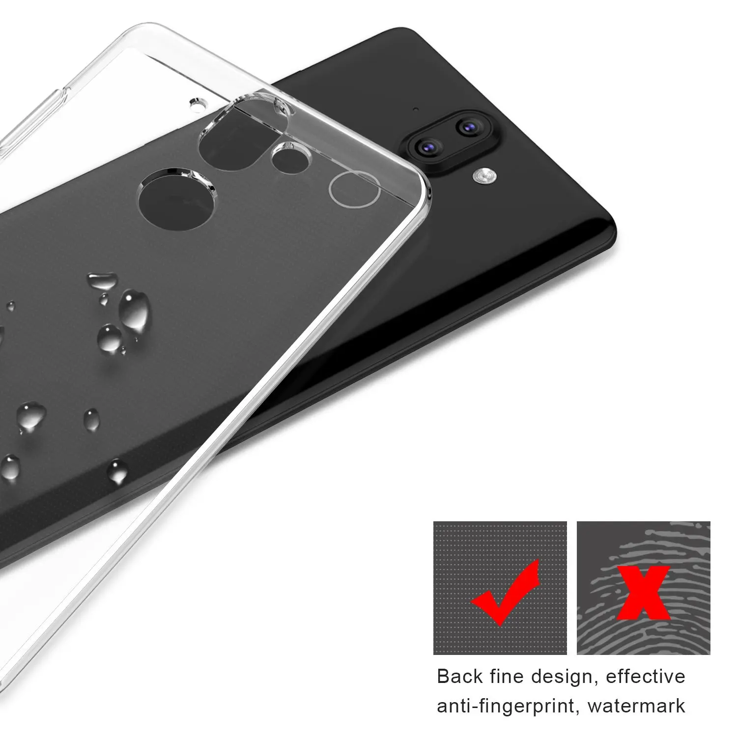 Оригинальные чехлы для телефонов Nokia 8 Sirocco, тонкий Тонкий прозрачный мягкий ТПУ силиконовый чехол Nokia8 Sirocco TA-1005 9 5,5"