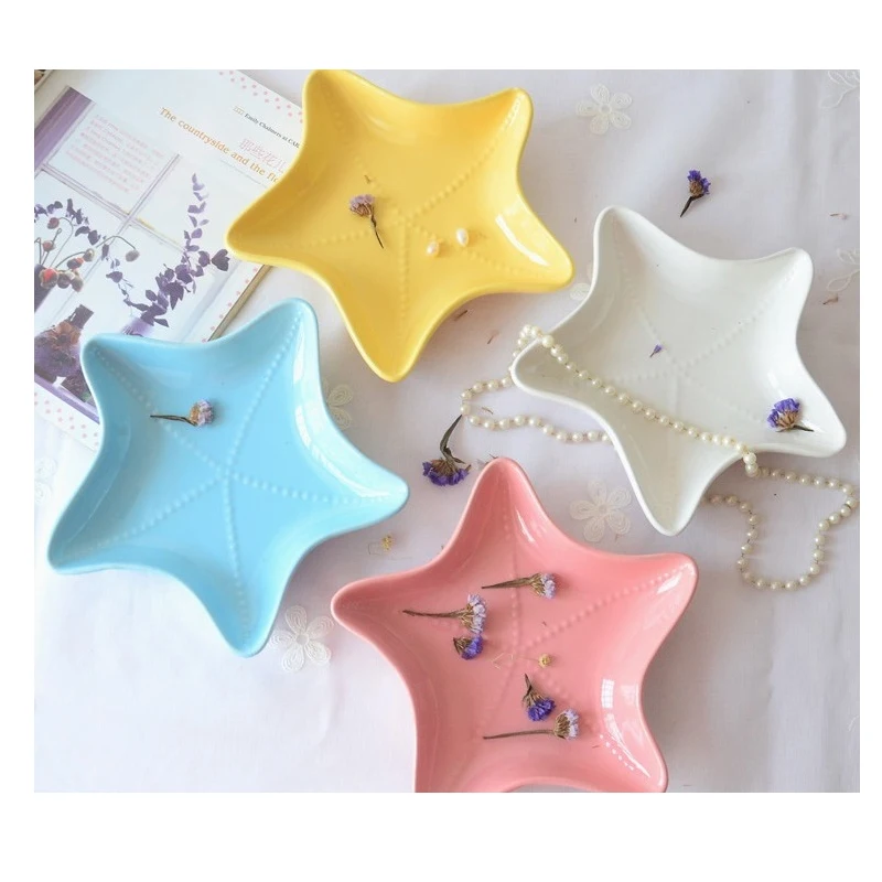 Набор фарфоровой посуды 1 шт. тарелка для фруктов соусница приправ керамическое