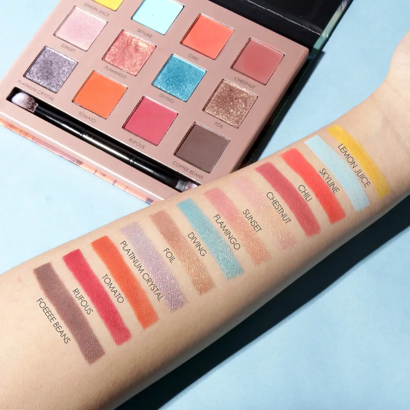 

FOCALLURE Definitely Recommend Rich Beautiful Color Pigment Smooth Soft Shimmer Glitter Eyeshadow Palette