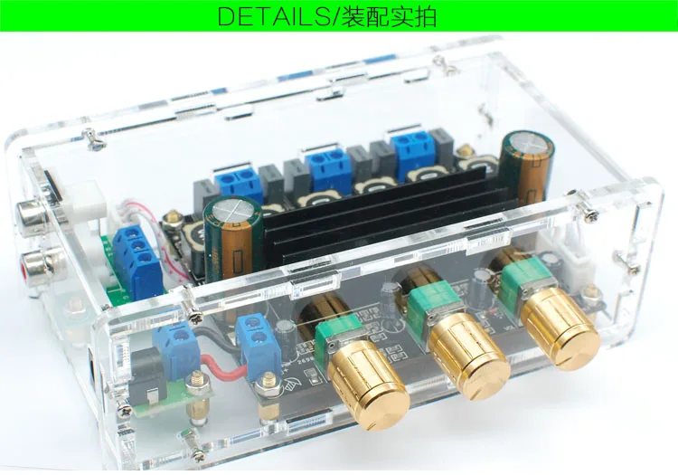 TPA3116D2 высокой мощности HIFI цифровой 2.1 супер тяжелый бас пушки усилитель power board 10-25