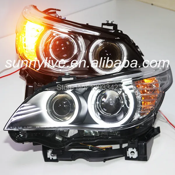 Для BMW E60 523i 525i 530i светодиодный головной светильник с холодным катодом (CCFL)