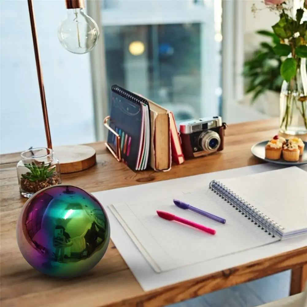 Красочный декоративный шар наружные охотничьи накладки шарики из нержавеющей