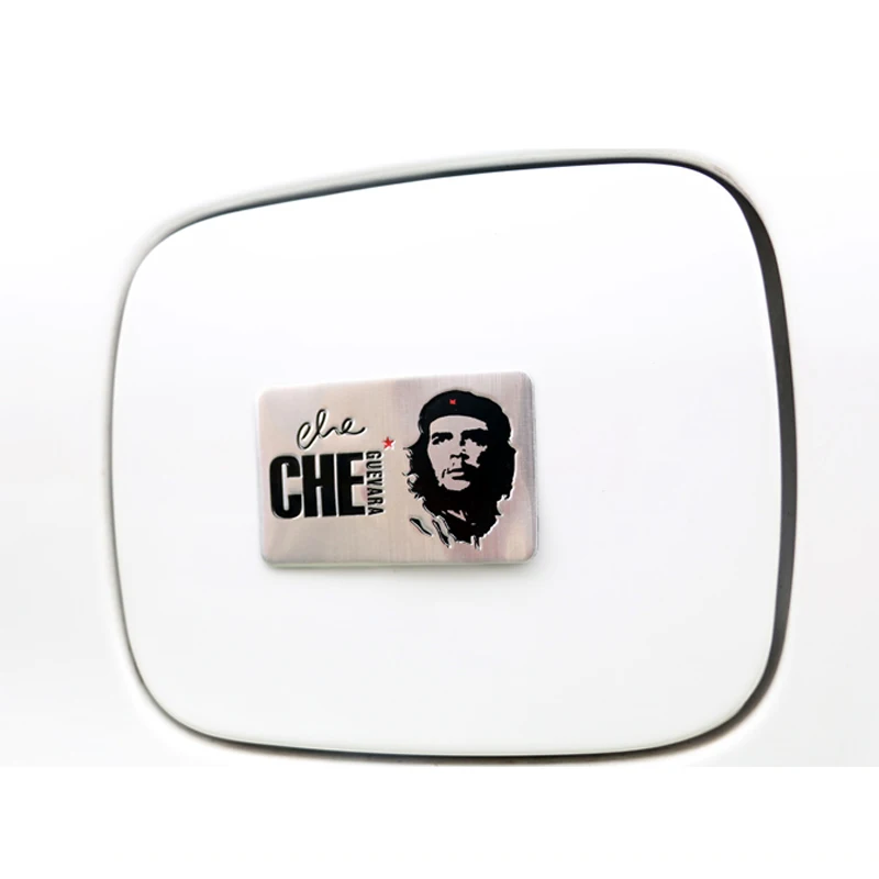 Che Guevara 3d наклейки для автомобиля металлические царапины покрытие украшение