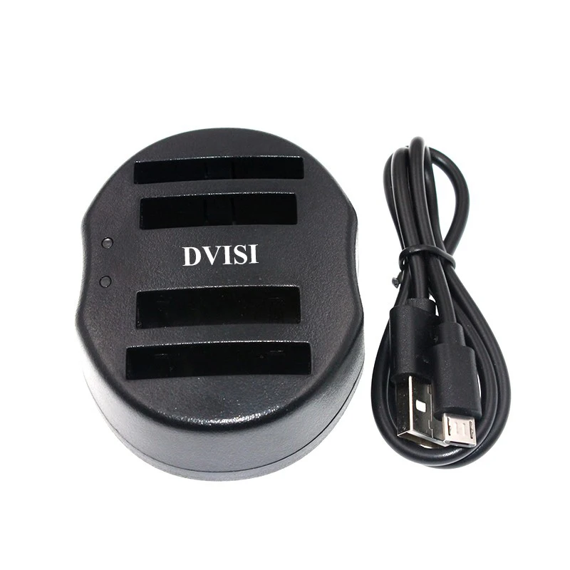 DVISI 4pcs NB-4L NB 4L Camera Rechargeable Battery with USB Dual Charger for Canon Digital 100 110 30 IS IXY 10 SD300 | Электроника