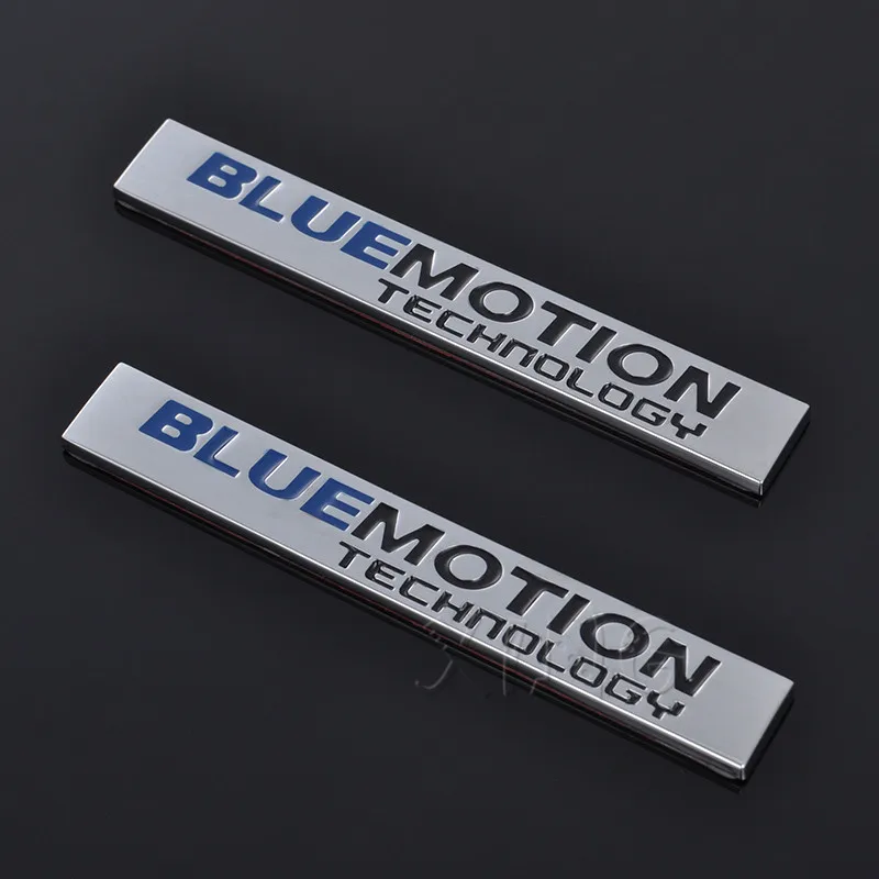 3D Автомобильная наклейка эмблема Автомобильный задний значок для Volkswagen VW Bluemotion