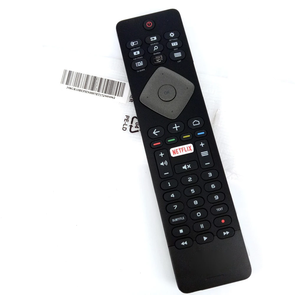 Новый оригинальный YKF413 002 для Philips ТВ пульт дистанционного управления 398GR10BEPHN0007HT
