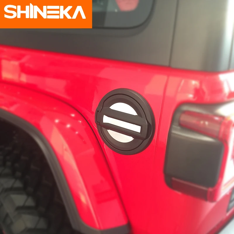 SHINEKA Автомобильная наклейка s топливный кран для Jeep Wrangler jl аксессуары 2018
