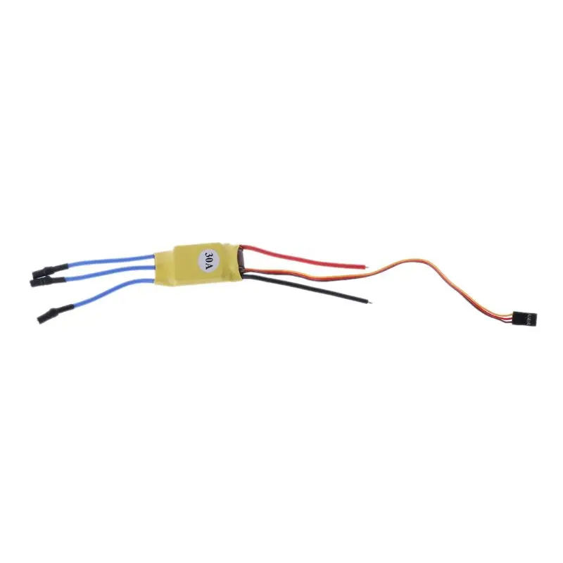 XXD 30A RC ESC бесщеточный контроллер скорости двигателя для вертолета T rex 450 I403|Детали