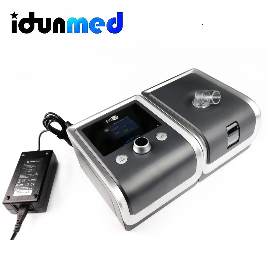 BMC CPAP аппарат для храпа портативное устройство для дыхания с носовой маской маска на все лицо ремень SD карта трубка фильтр мешок для апноэ сна